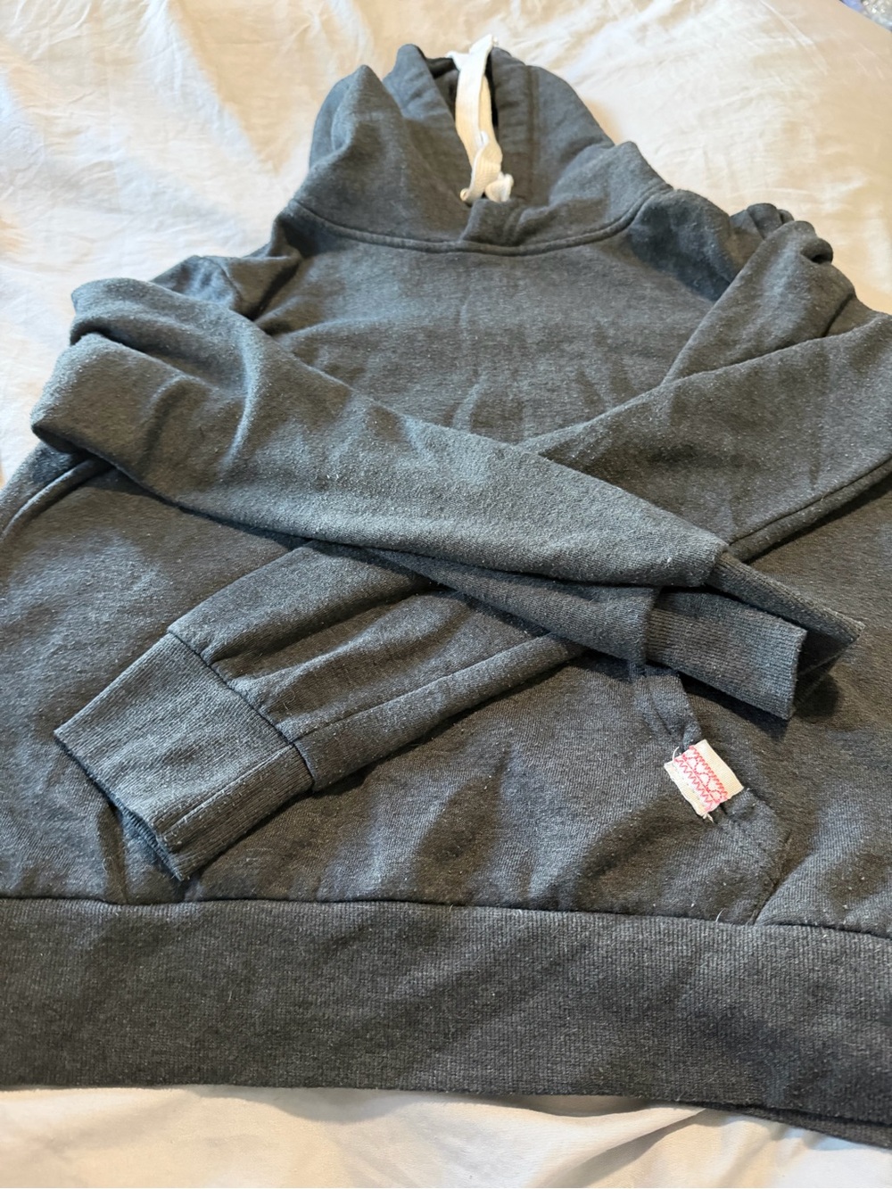 Reflex Women's Charcoal Gray Hooded Sweatshirt